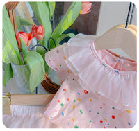 Load image into Gallery viewer, 2 Pieces Set Baby Girls Flower Print T-Shirts And Solid Color Shorts Wholesale 230323537
