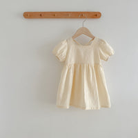 Load image into Gallery viewer, Baby Girls Solid Color Rompers Wholesale 230323552
