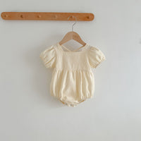 Load image into Gallery viewer, Baby Girls Solid Color Rompers Wholesale 230323552
