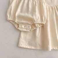 Load image into Gallery viewer, Baby Girls Solid Color Rompers Wholesale 230323552
