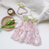 Load image into Gallery viewer, Baby Girls Flower Rompers Wholesale 230323554
