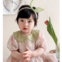 Load image into Gallery viewer, Baby Girls Flower Rompers Wholesale 230323554
