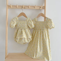 Load image into Gallery viewer, Baby Girls Flower Rompers Wholesale 230323555
