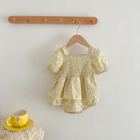 Load image into Gallery viewer, Baby Girls Flower Rompers Wholesale 230323555
