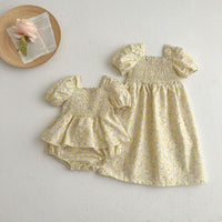 Load image into Gallery viewer, Baby Girls Flower Rompers Wholesale 230323555

