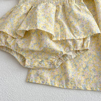 Load image into Gallery viewer, Baby Girls Flower Rompers Wholesale 230323555
