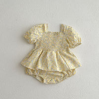 Load image into Gallery viewer, Baby Girls Flower Rompers Wholesale 230323555
