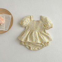 Load image into Gallery viewer, Baby Girls Flower Rompers Wholesale 230323555
