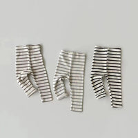 Load image into Gallery viewer, Baby Unisex Solid Color Striped Muslin&amp;Ribbed Pants Leggings Wholesale 230323557

