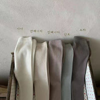 Load image into Gallery viewer, Baby Unisex Solid Color Muslin&amp;Ribbed Pants Leggings Wholesale 230323558
