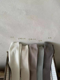 Load image into Gallery viewer, Baby Unisex Solid Color Muslin&amp;Ribbed Pants Leggings Wholesale 230323558
