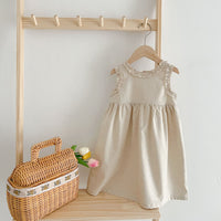 Load image into Gallery viewer, Baby Girls Solid Color Rompers Wholesale 230323564
