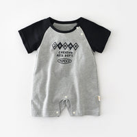 Load image into Gallery viewer, Baby Unisex Letters Color-blocking Rompers Wholesale 230323581
