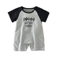 Load image into Gallery viewer, Baby Unisex Letters Color-blocking Rompers Wholesale 230323581
