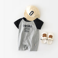 Load image into Gallery viewer, Baby Unisex Letters Color-blocking Rompers Wholesale 230323581
