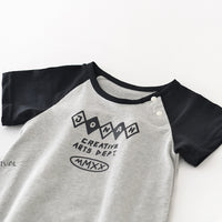 Load image into Gallery viewer, Baby Unisex Letters Color-blocking Rompers Wholesale 230323581
