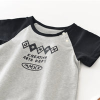 Load image into Gallery viewer, Baby Unisex Letters Color-blocking Rompers Wholesale 230323581
