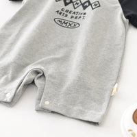 Load image into Gallery viewer, Baby Unisex Letters Color-blocking Rompers Wholesale 230323581
