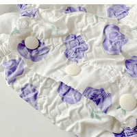 Load image into Gallery viewer, Baby Girls Color-blocking Flower Rompers Wholesale 230323586
