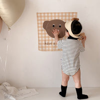 Load image into Gallery viewer, Baby Unisex Striped Cartoon Rompers Wholesale 230323589
