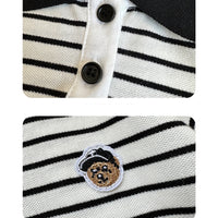 Load image into Gallery viewer, Baby Unisex Striped Cartoon Rompers Wholesale 230323589
