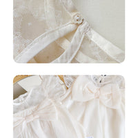 Load image into Gallery viewer, Baby Girls Flower Embroidered Rompers Wholesale 230323597
