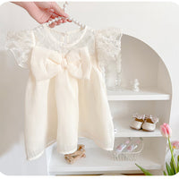Load image into Gallery viewer, Baby Girls Flower Embroidered Rompers Wholesale 230323597
