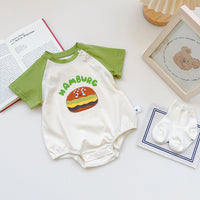 Load image into Gallery viewer, Baby Unisex Letters Color-blocking Cartoon Print Rompers Wholesale 230323634
