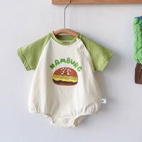 Load image into Gallery viewer, Baby Unisex Letters Color-blocking Cartoon Print Rompers Wholesale 230323634
