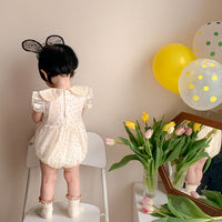 Load image into Gallery viewer, Baby Girls Polka dots Rompers Wholesale 230323647
