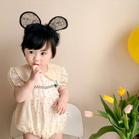 Load image into Gallery viewer, Baby Girls Polka dots Rompers Wholesale 230323647
