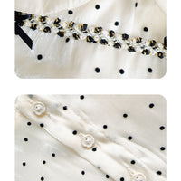 Load image into Gallery viewer, Baby Girls Polka dots Rompers Wholesale 230323647
