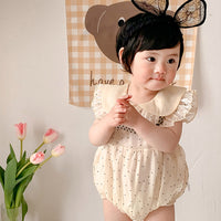 Load image into Gallery viewer, Baby Girls Polka dots Rompers Wholesale 230323647
