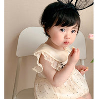 Load image into Gallery viewer, Baby Girls Polka dots Rompers Wholesale 230323647
