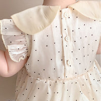Load image into Gallery viewer, Baby Girls Polka dots Rompers Wholesale 230323647
