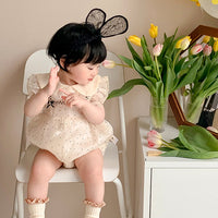 Load image into Gallery viewer, Baby Girls Polka dots Rompers Wholesale 230323647
