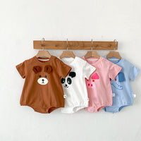 Load image into Gallery viewer, Baby Unisex Cartoon Print Rompers Wholesale 230323652

