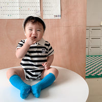 Load image into Gallery viewer, Baby Unisex Striped Color-blocking Rompers Wholesale 230323662
