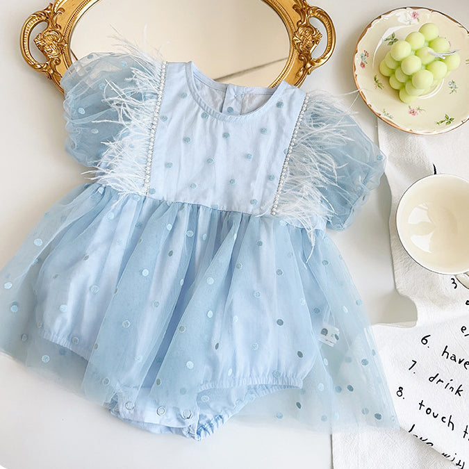 Baby Girls Lace Rompers Wholesale 230323663