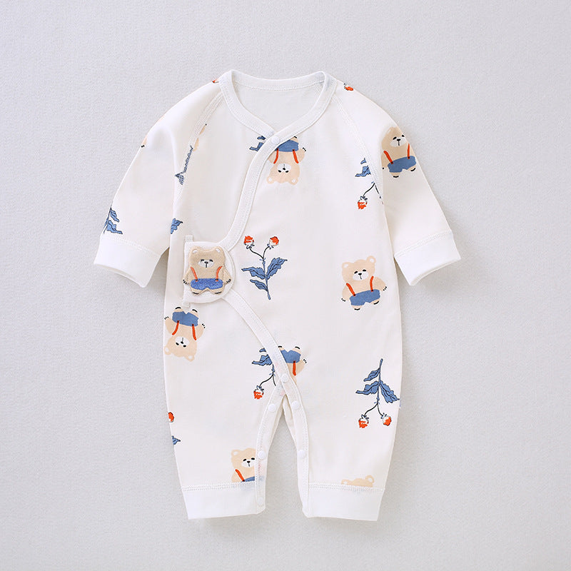 Baby Unisex Cartoon Print Jumpsuits Wholesale 230326184