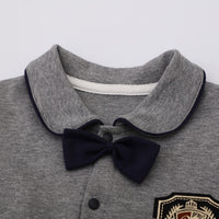 Load image into Gallery viewer, Baby Boys Bow Embroidered Jumpsuits Wholesale 230326188
