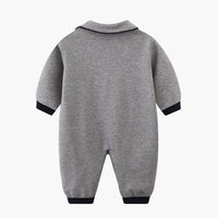 Load image into Gallery viewer, Baby Boys Bow Embroidered Jumpsuits Wholesale 230326188
