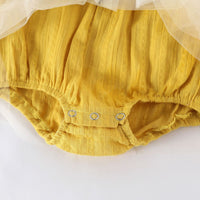 Load image into Gallery viewer, Baby Girls Bow Embroidered Rompers Wholesale 230326228
