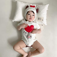 Load image into Gallery viewer, Baby Unisex Letters Love heart Cartoon Print Rompers Wholesale 230326245
