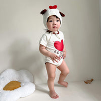 Load image into Gallery viewer, Baby Unisex Letters Love heart Cartoon Print Rompers Wholesale 230326245
