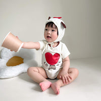 Load image into Gallery viewer, Baby Unisex Letters Love heart Cartoon Print Rompers Wholesale 230326245
