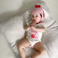 Load image into Gallery viewer, Baby Girls Print Rompers Wholesale 230326260
