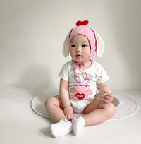 Load image into Gallery viewer, Baby Girls Print Rompers Wholesale 230326260
