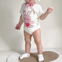 Load image into Gallery viewer, Baby Girls Print Rompers Wholesale 230326260
