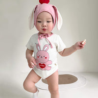 Load image into Gallery viewer, Baby Girls Print Rompers Wholesale 230326260
